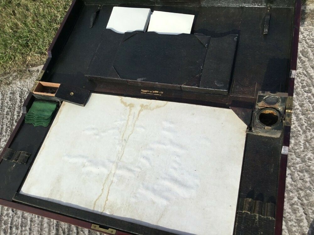 Mahogany Folding Coaching Table For Restoration photo buy