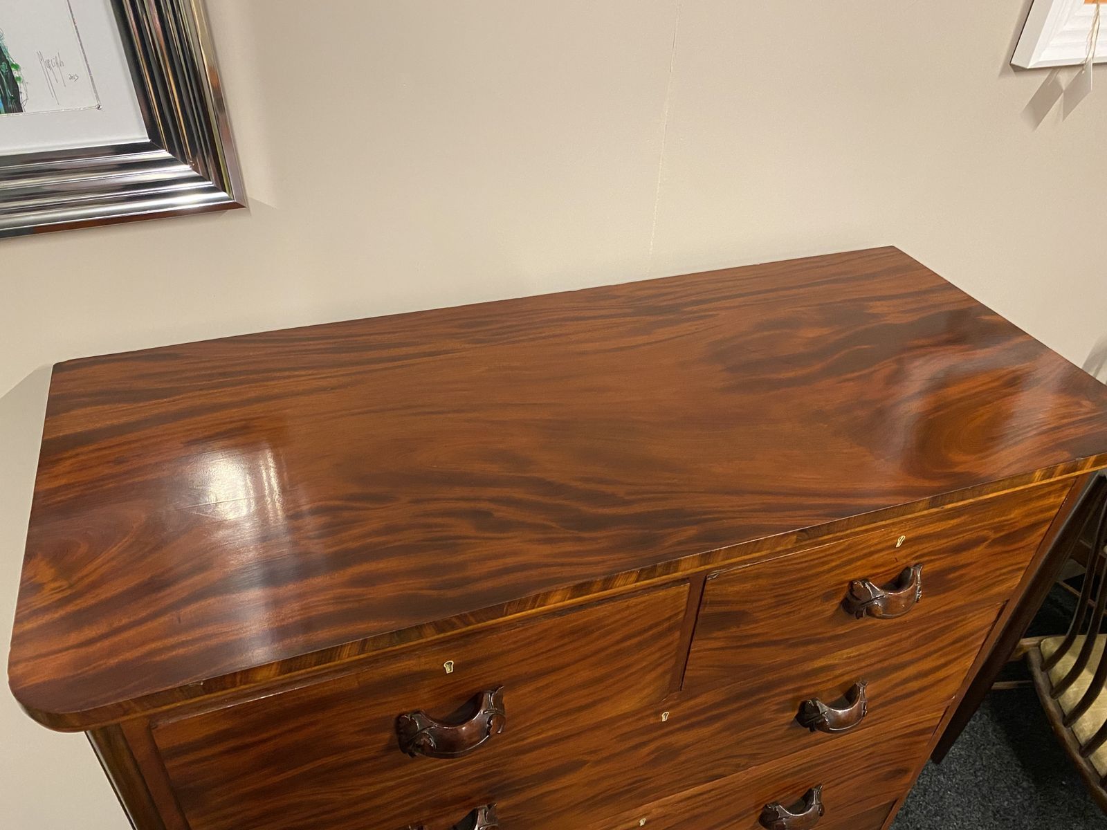 Victorian Mahogany Chest Of Drawers photo furniture