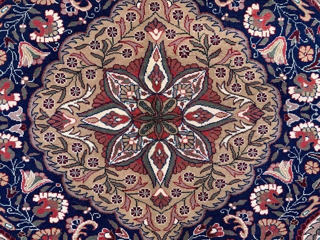 photo for sale Vintage Turkish Rug 225x145 Cm, Tribal Wool Carpet Large