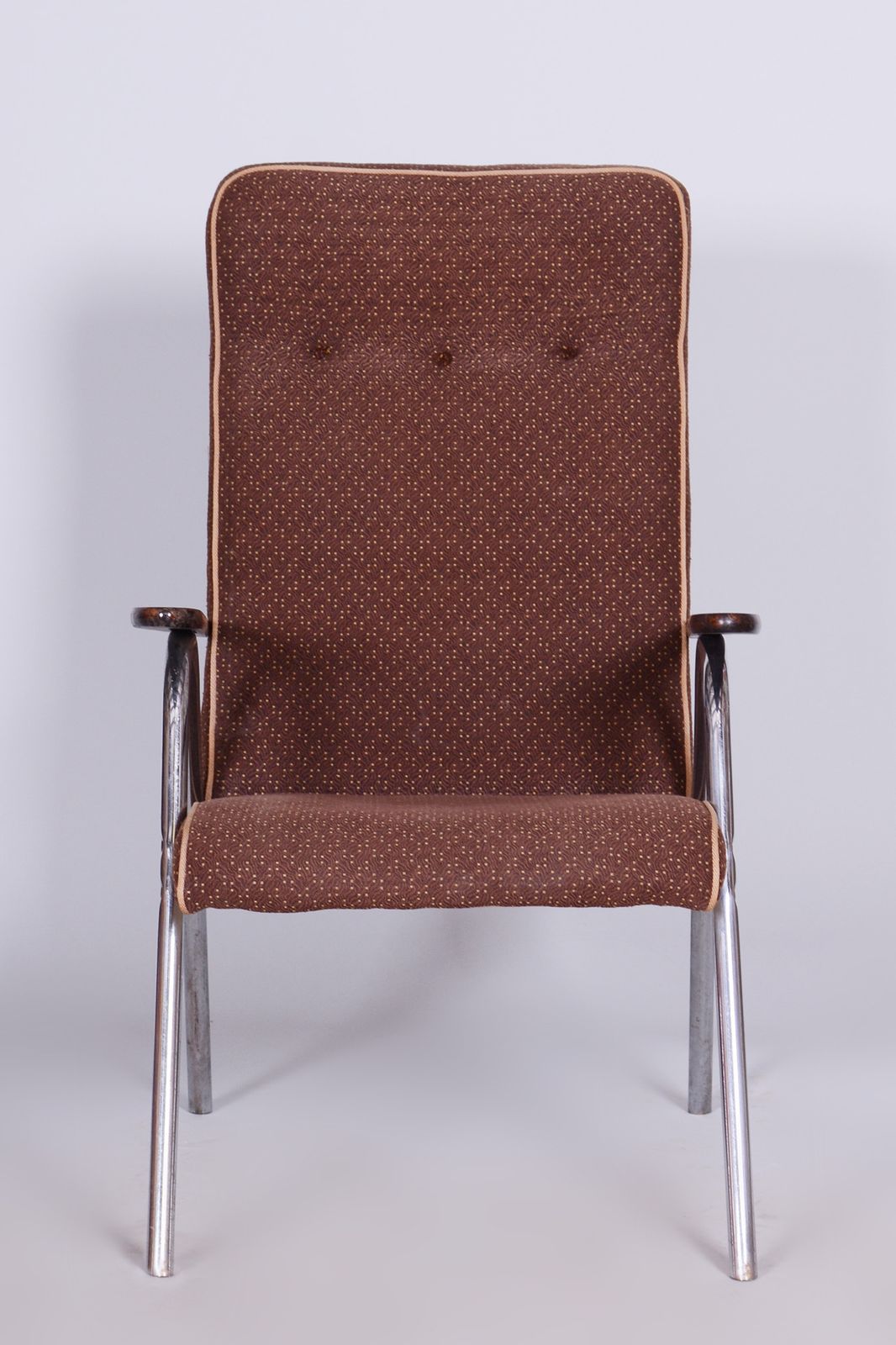 Original Bauhaus Armchair, Very Well Preserved Condition, Czechia, 1940s photo Furniture