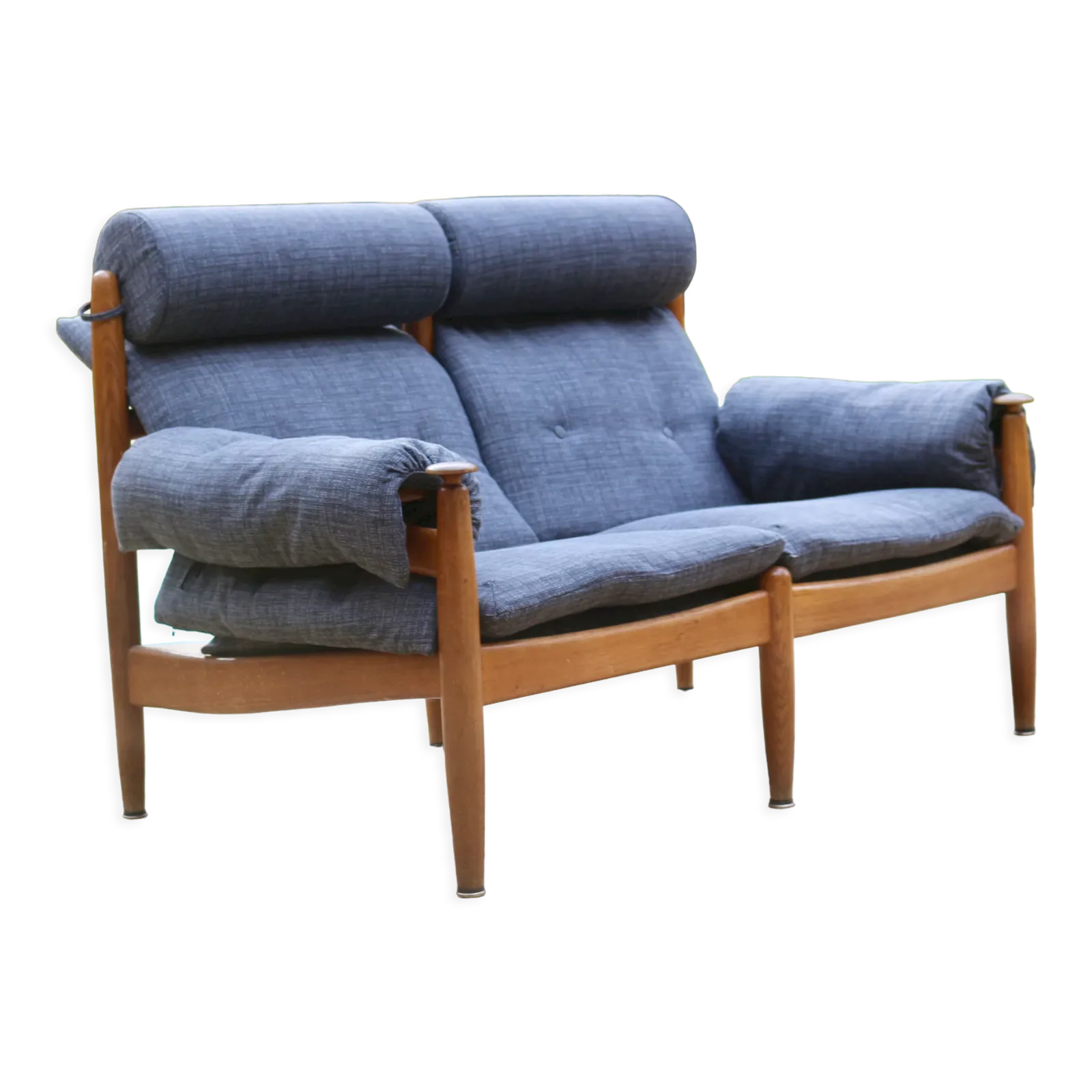 2 Seater Sofa Year 1960 By Eric Merthen For Ire Møbler, Sweden 196 photo for sale