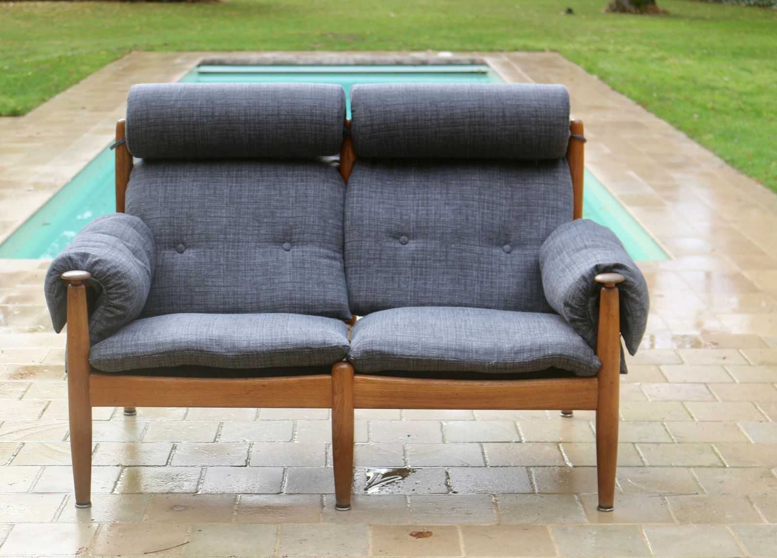 2 Seater Sofa Year 1960 By Eric Merthen For Ire Møbler, Sweden 196 photo Furniture