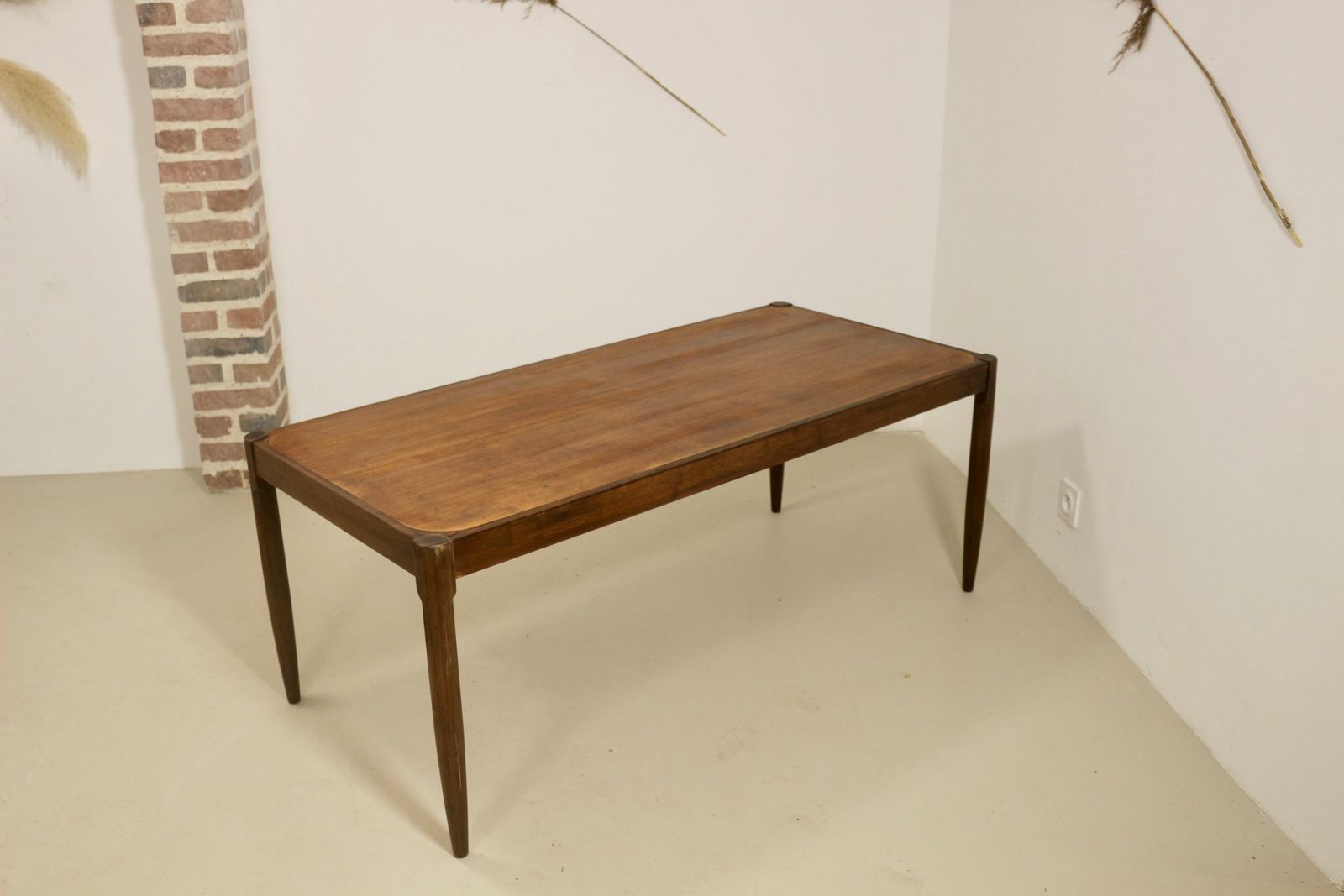 Scandinavian Teak Coffee Table Year 60 : Ref : Rosy photo vinterior
