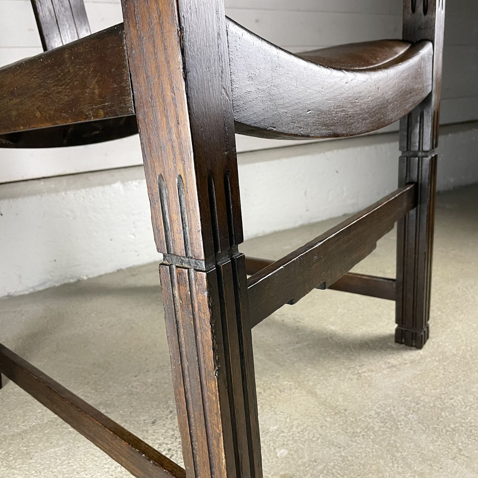 Antique 1930s Art Deco Elbow Chair photo 495.0