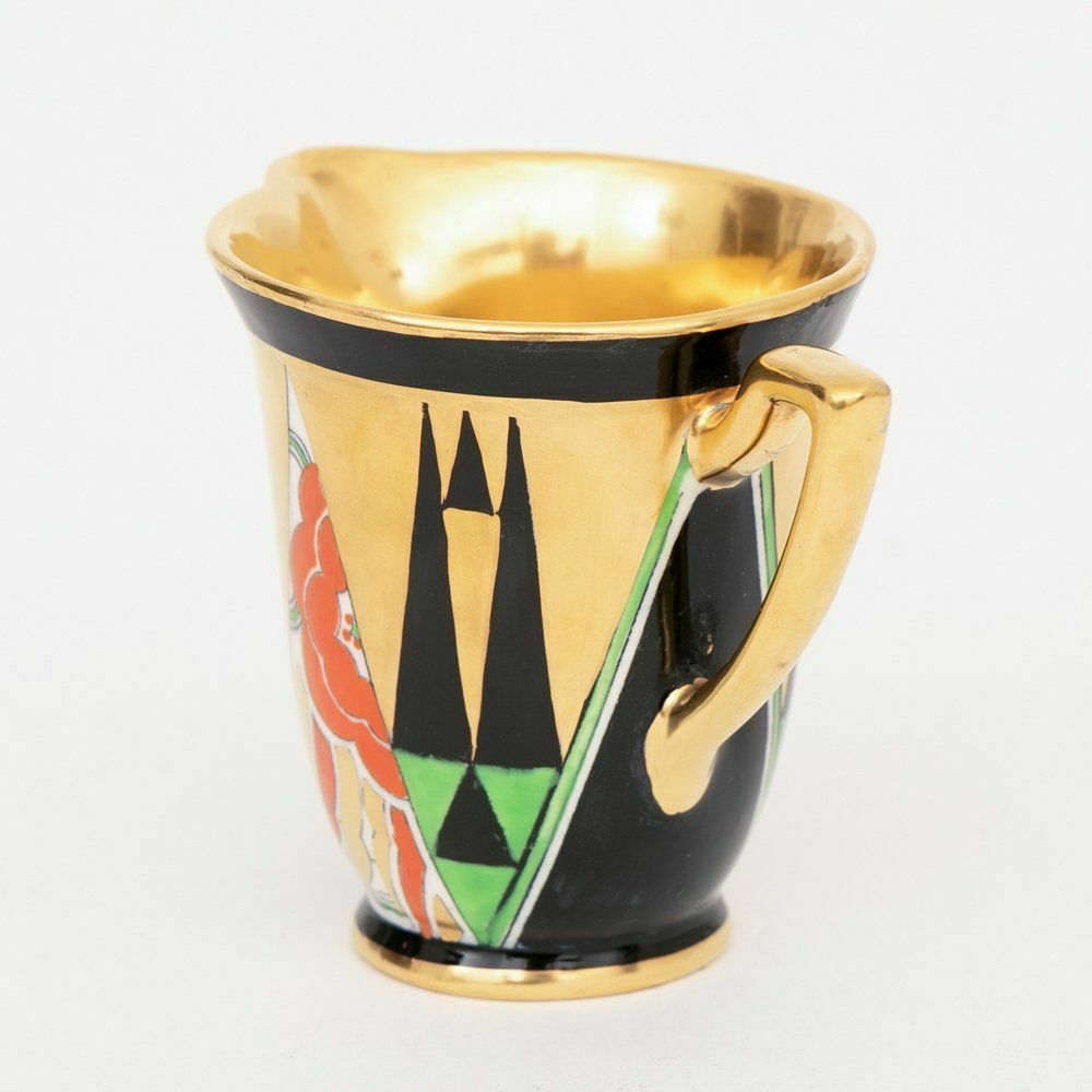 Art Deco 'Orient' Cream Jug By Crown Devon photo furniture