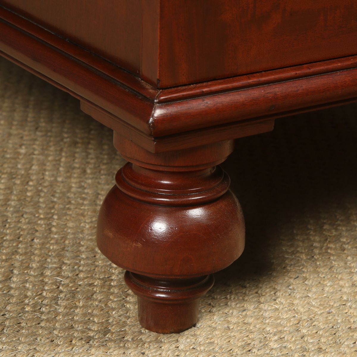 English Pair Of Regency Figured Mahogany Pedestal Cabinets / Cupboards (Circa 1820) photo buy