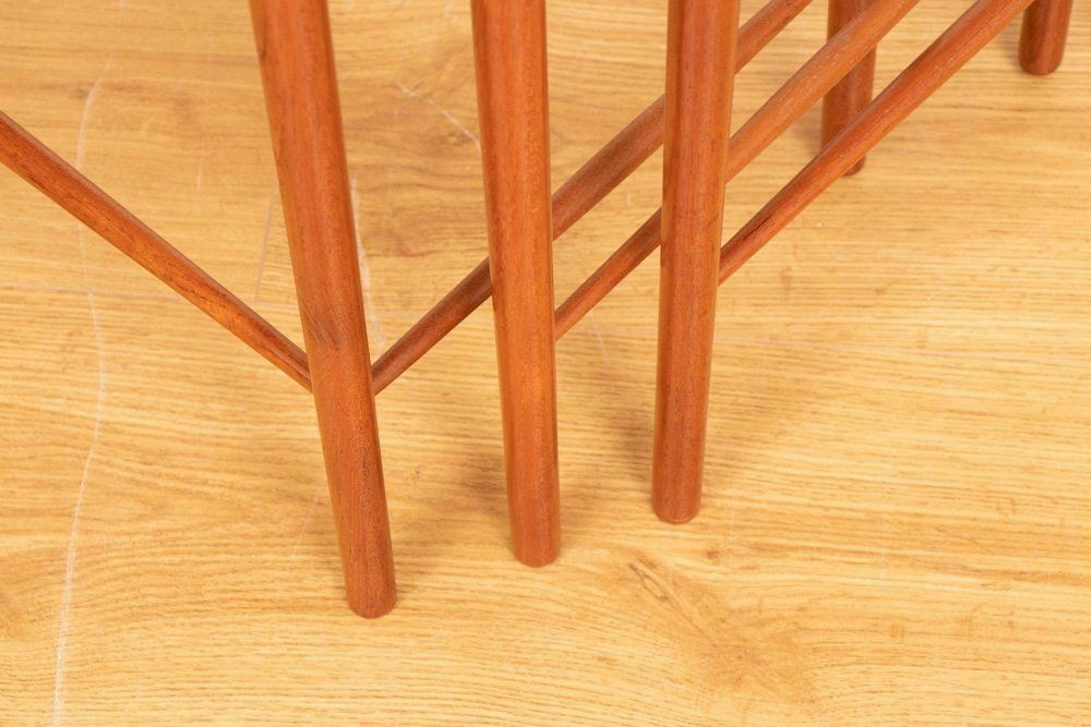 Danish Teak Nest Of Tables C.1980 photo buy