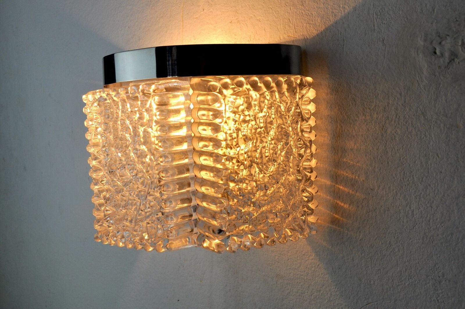 Wall Lamp By Kaiser Leuchten In Frosted Glass Germany 1960 photo furniture