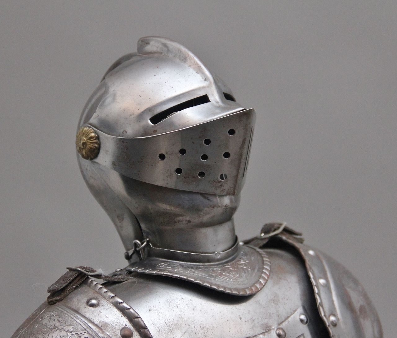 photo furniture An Impressive Early 20th Miniature Suit Of Armour
