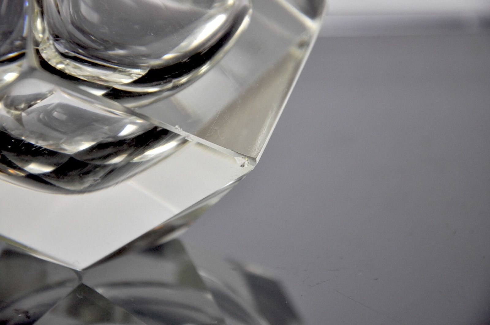 Ashtray By Flavio Poli For Seguso, Sommerso Glass, Murano, Italy, 1960 photo Home Decor