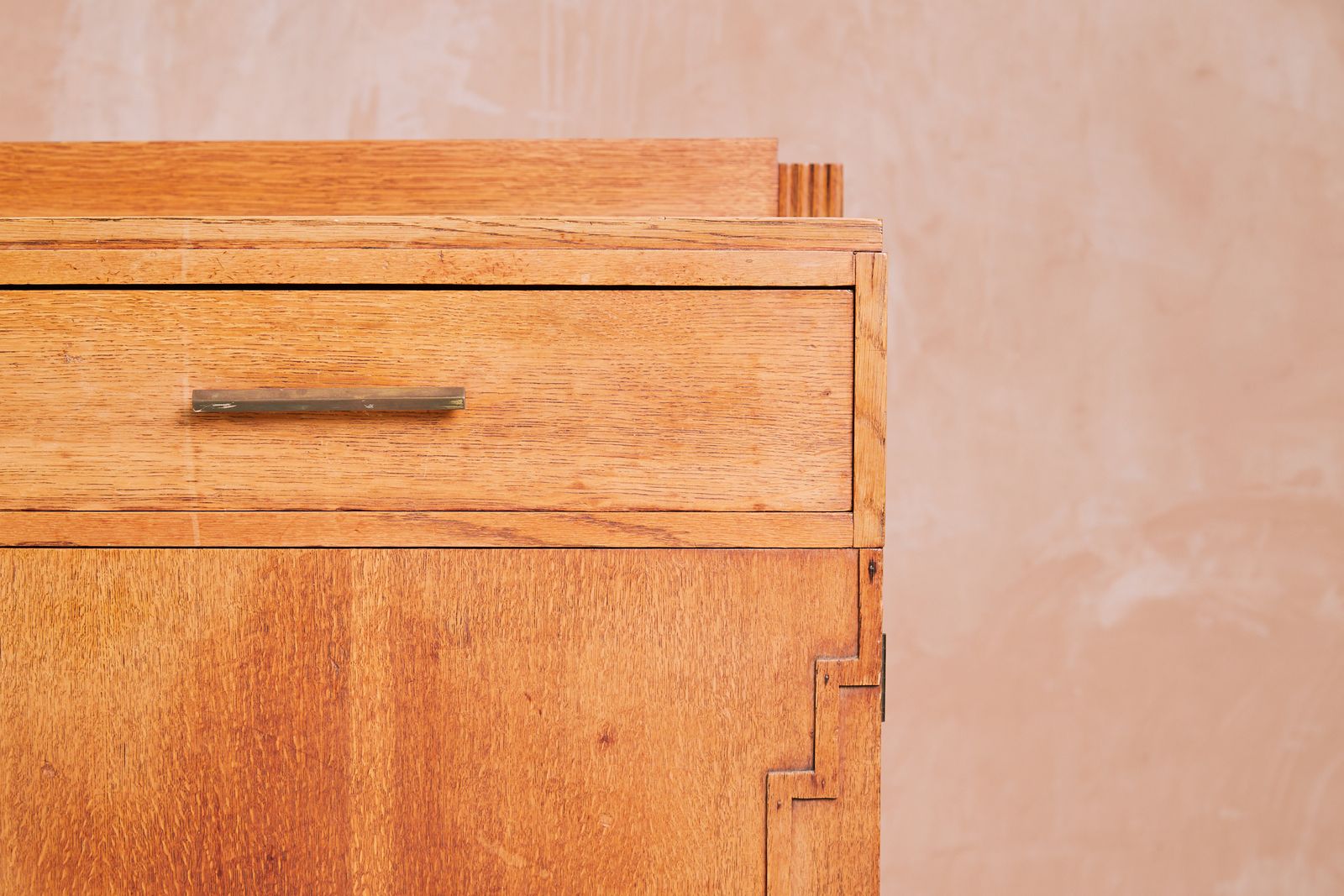 photo buy 1930s Art Deco Sideboard Credenza In Oak