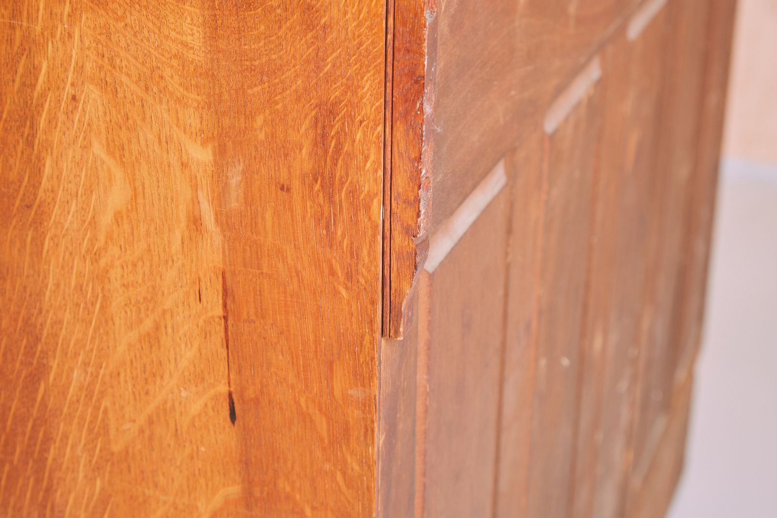 3400.0 1930s Art Deco Sideboard Credenza In Oak photo