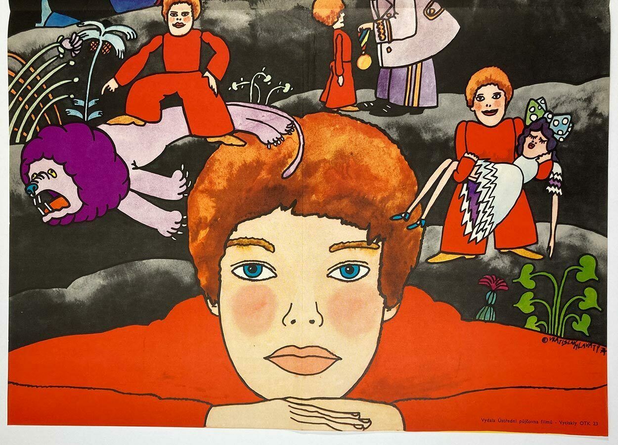 Movie Poster, The Boy Who Went To Bed Late, Vratislav Hlavatý, 1974 photo for sale