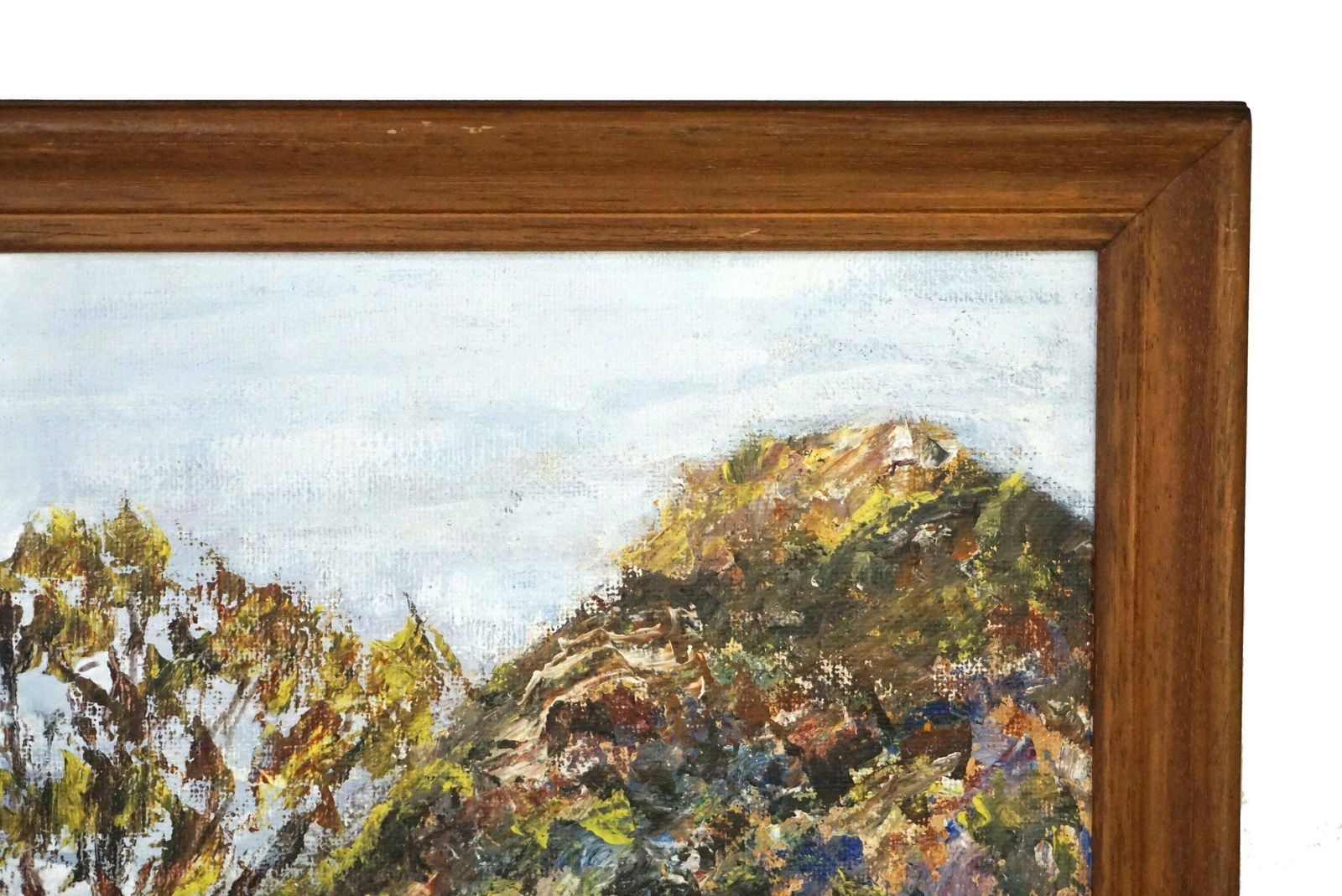 Olive Tree And Farmhouse Landscape Painting In Provence, Original Signed Art photo buy