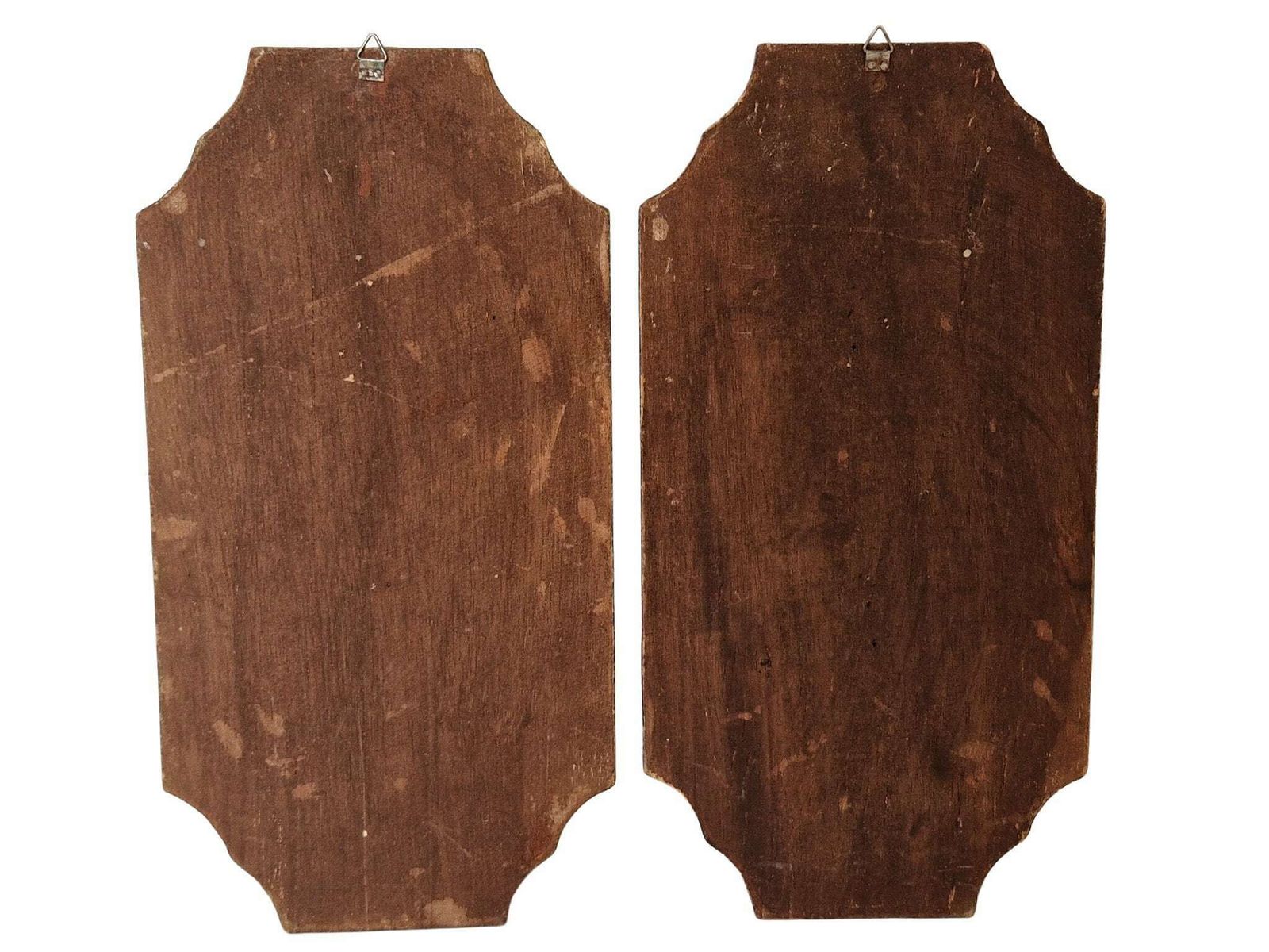 photo for sale Florentine Modes De Paris Wall Hanging Plaques, Set Of 2, 19th Century Style French Fashion Prints