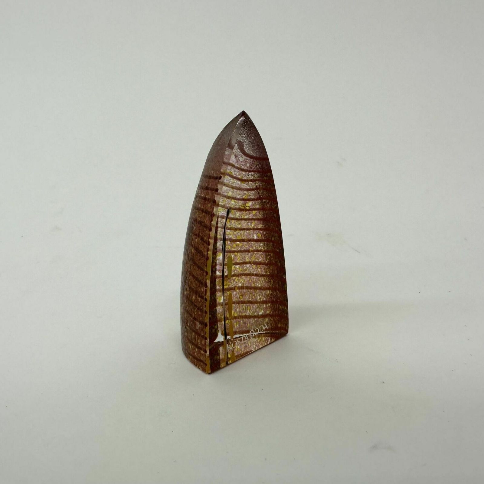 Bertil Vallien For Kosta Boda Sweden Half Boat ”Stand Tall” , 1990’s photo furniture