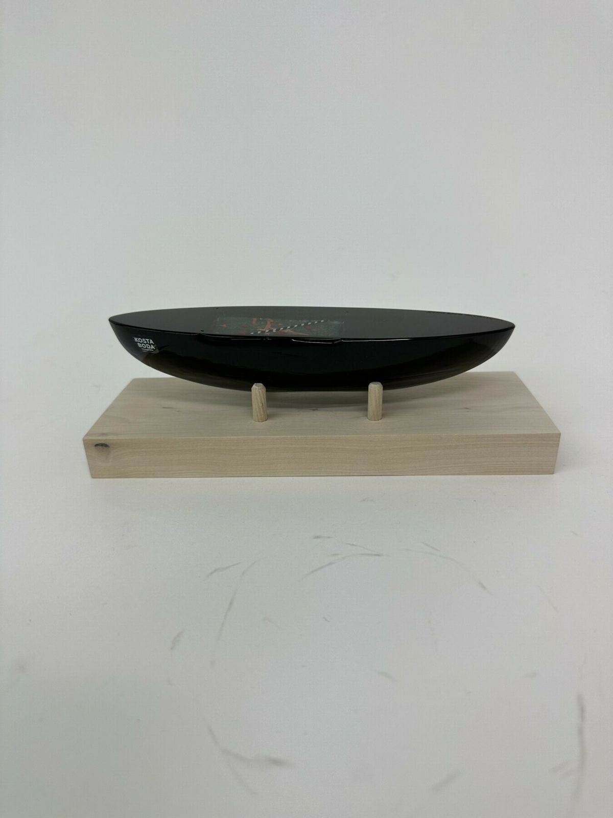 Bertil Vallien For Kosta Boda Glass Boat Sculpture Limited Edition Voyage photo furniture