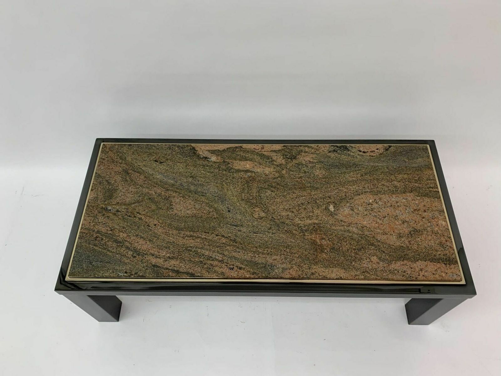 Mid Century Hollywood Regency Salontafel Van Graniet – Fedam Design, België, Jaren 1970 photo for sale