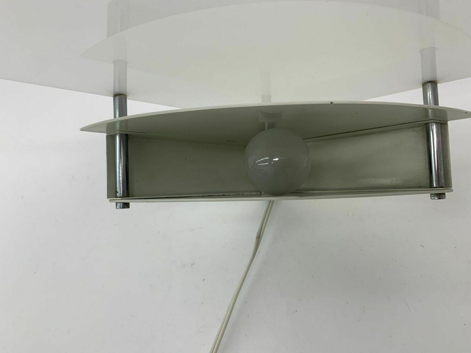 Postmodern Minimalistisch Wandmeubel / Tafel, Jaren 1980 photo Verlichting