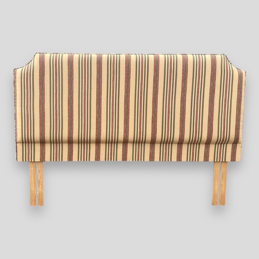 A Contemporary Upholstered Double Bed Headboard