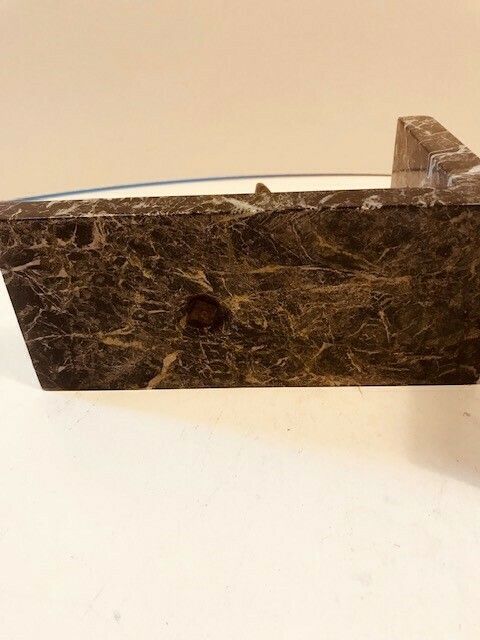 A Pair Of Art Deco Marble Bookends Mounted With Metal Figures Of Alsatian Dogs photo for sale