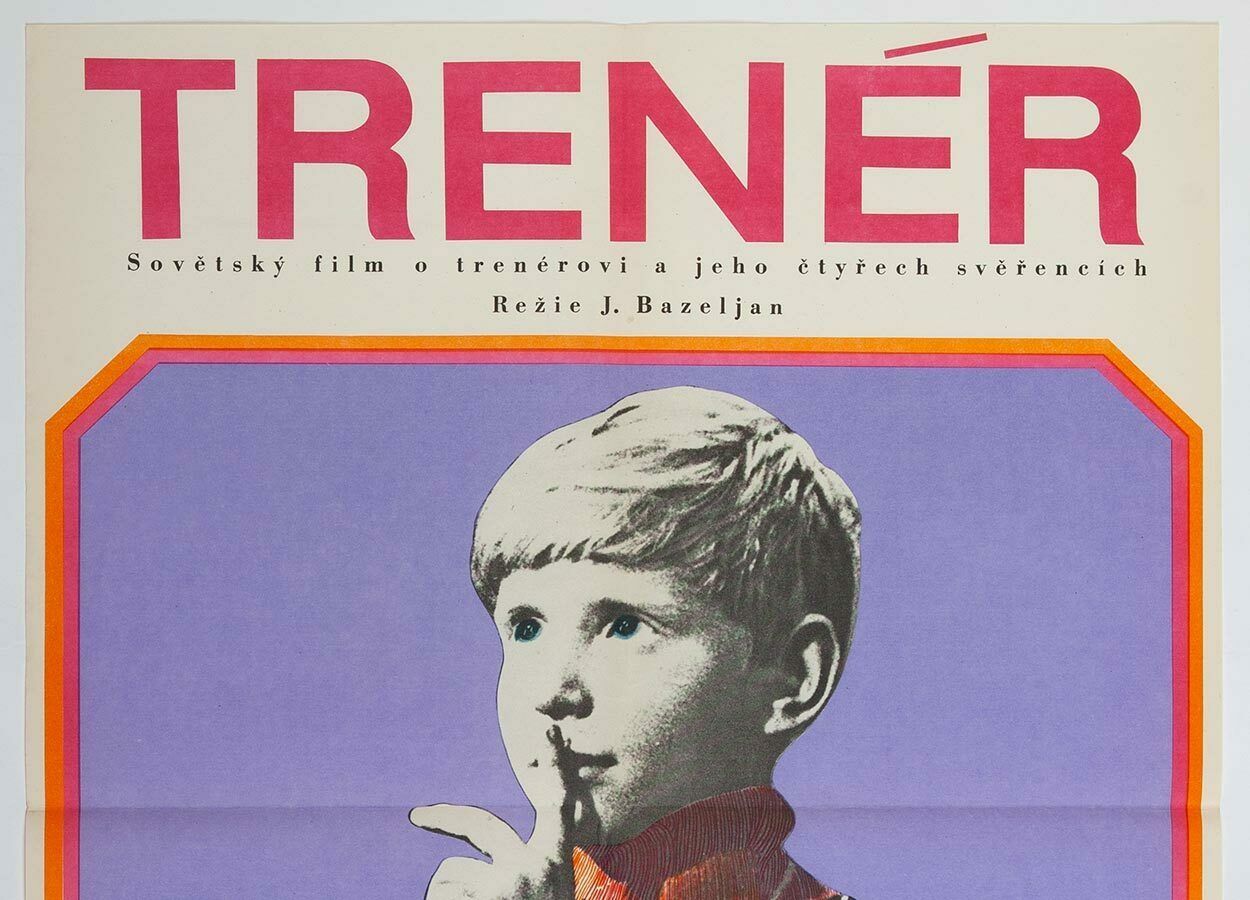 Movie Poster, Coach, Leoš Konáš, 1970 photo furniture