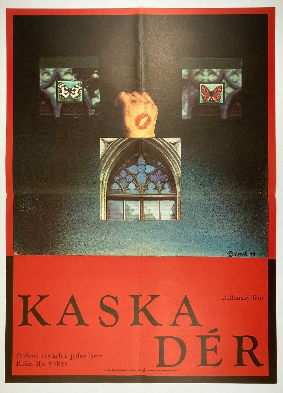 photo furniture Original Film Poster, The Stand In, Vojmír Frič, 1975, Genuine Czech Vintage Print