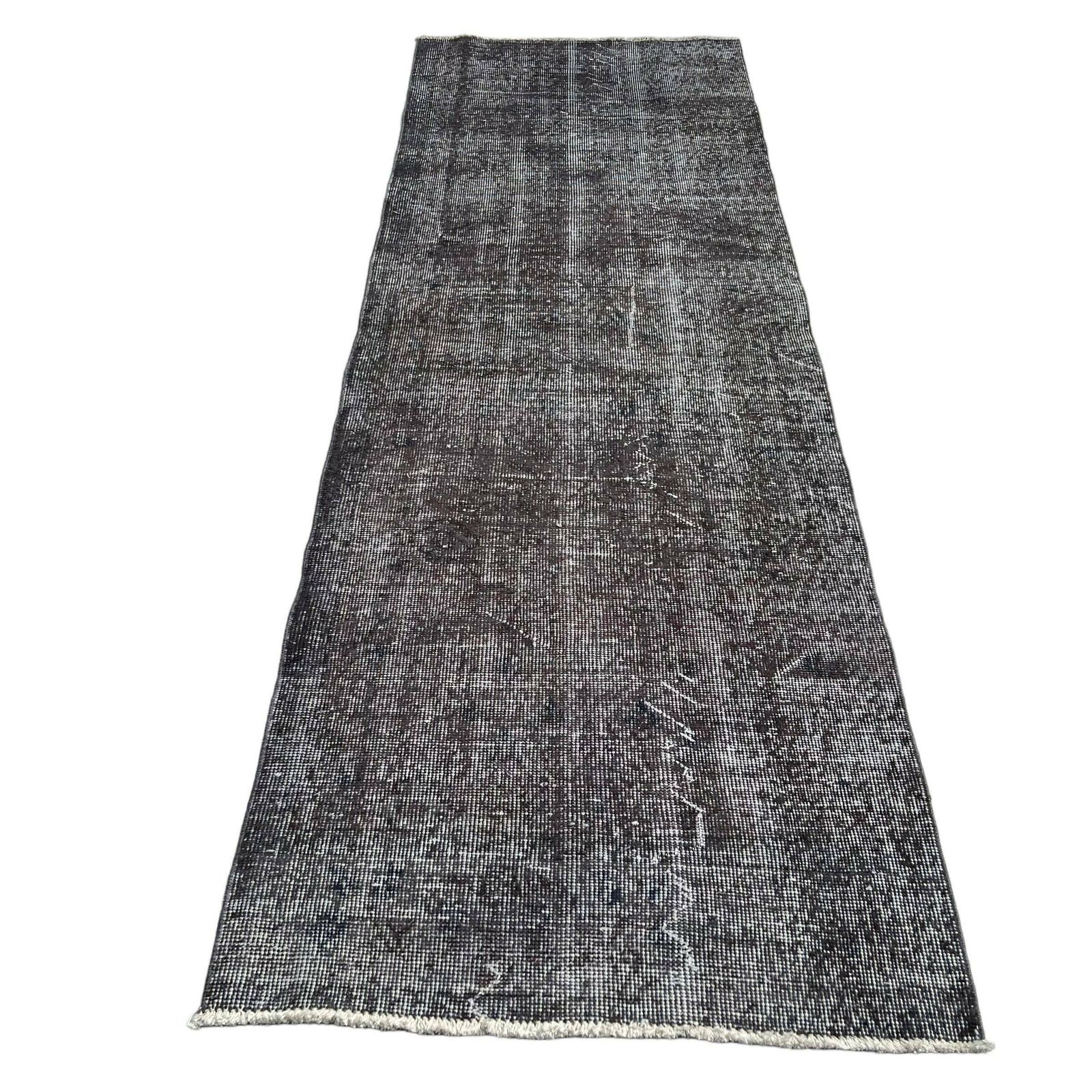 photo for sale Vintage Distressed Turkish Rug , 250 X 82 Cm Wool Vintage Rug