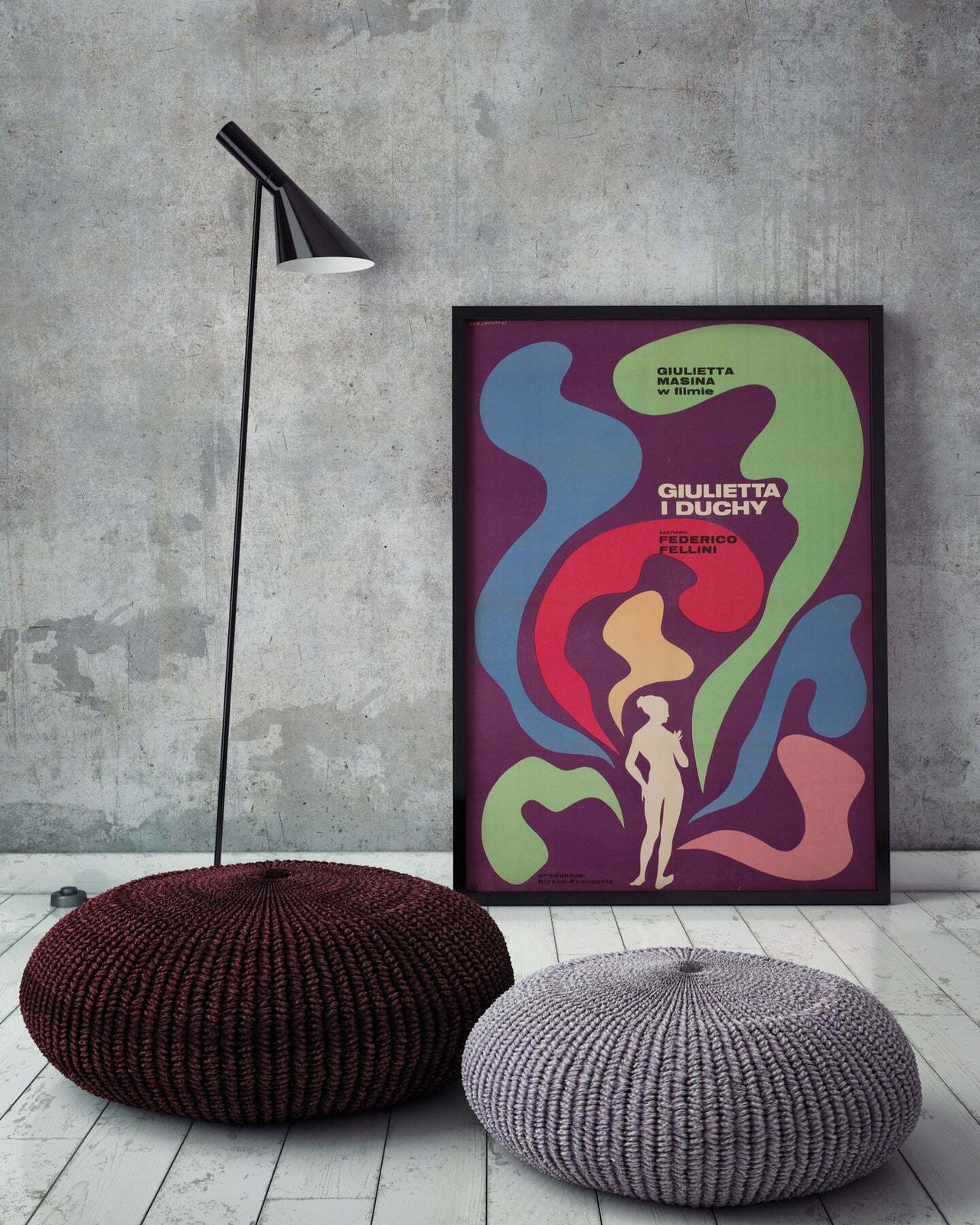 Juliet Of The Spirits 1968 Polish A1 Film Poster, Eryk Lipinski photo furniture