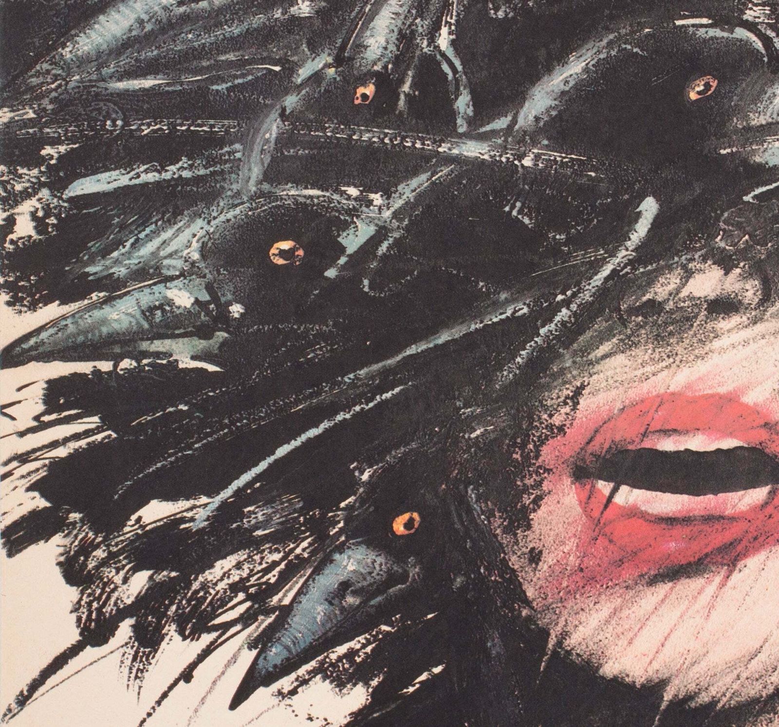 Someone To Watch Over Me 1987 Polish B1 Film Poster, Andrzej Pagowski photo Art