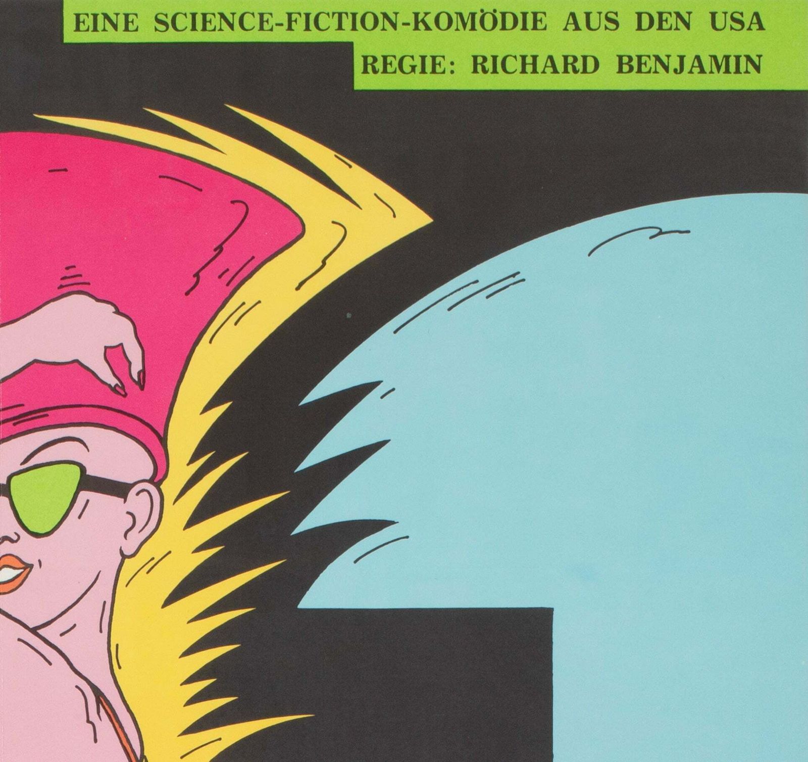My Stepmother Is An Alien 1990 East German Film Poster photo Art