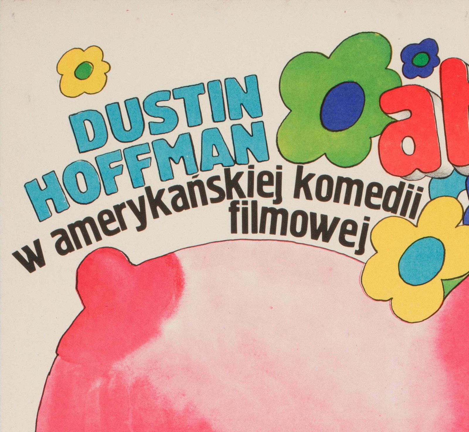 The Graduate 1967 Polish A1 Film Poster, Maciej Zbikowski photo for sale