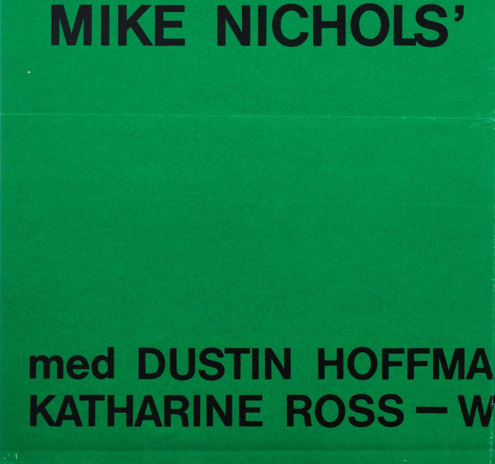 The Graduate 1967 Danish Film Poster photo buy