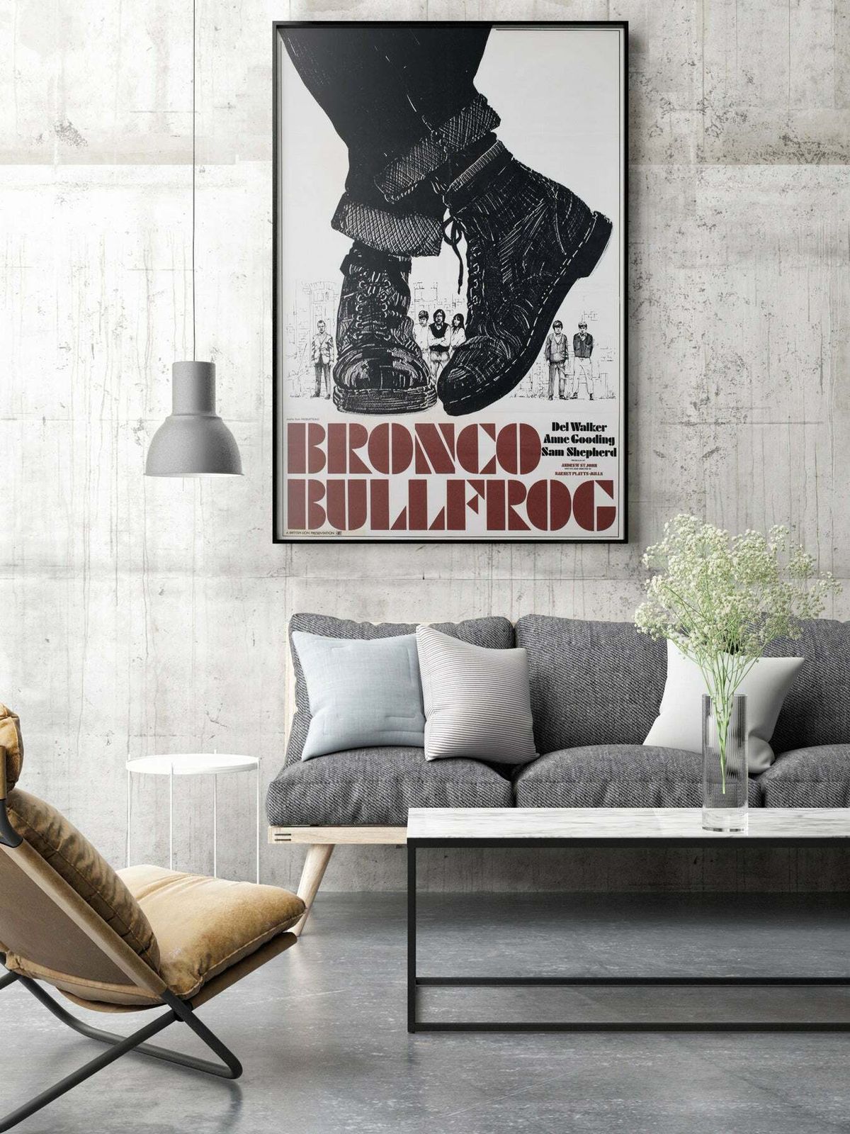 Bronco Bullfrog 1969 Uk 1 Sheet Film Poster photo furniture