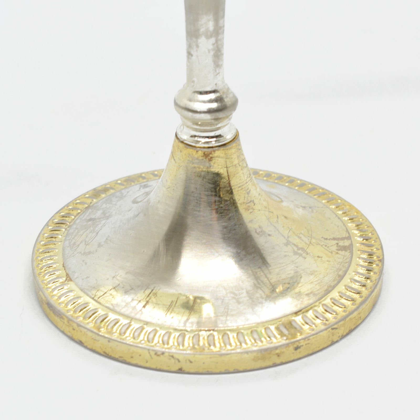 photo for sale Three Branched Plated Candlestick, France Of The South Of The 20th Century