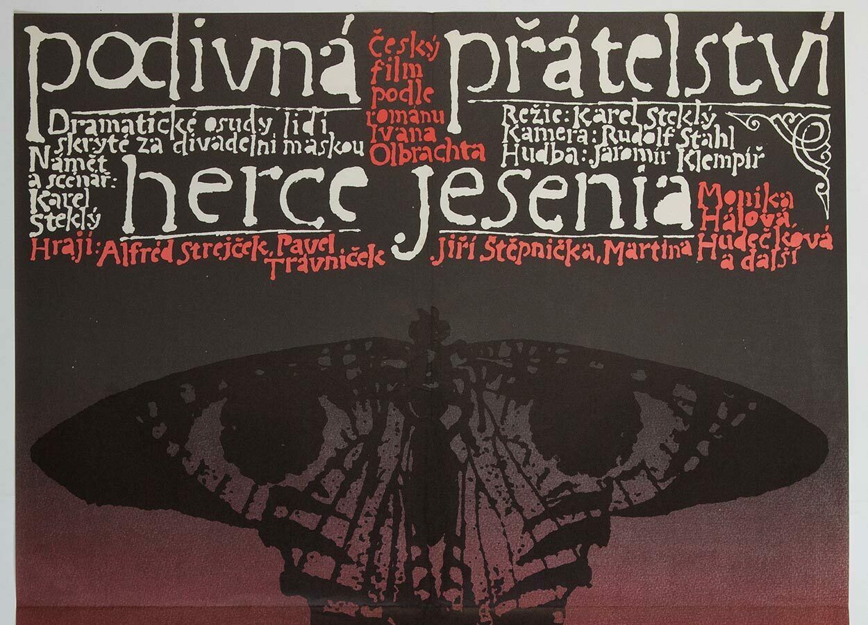 Movie Poster, Actor Jesenius’ Strange Friendship, Jaroslav Sůra, 1985 photo for sale