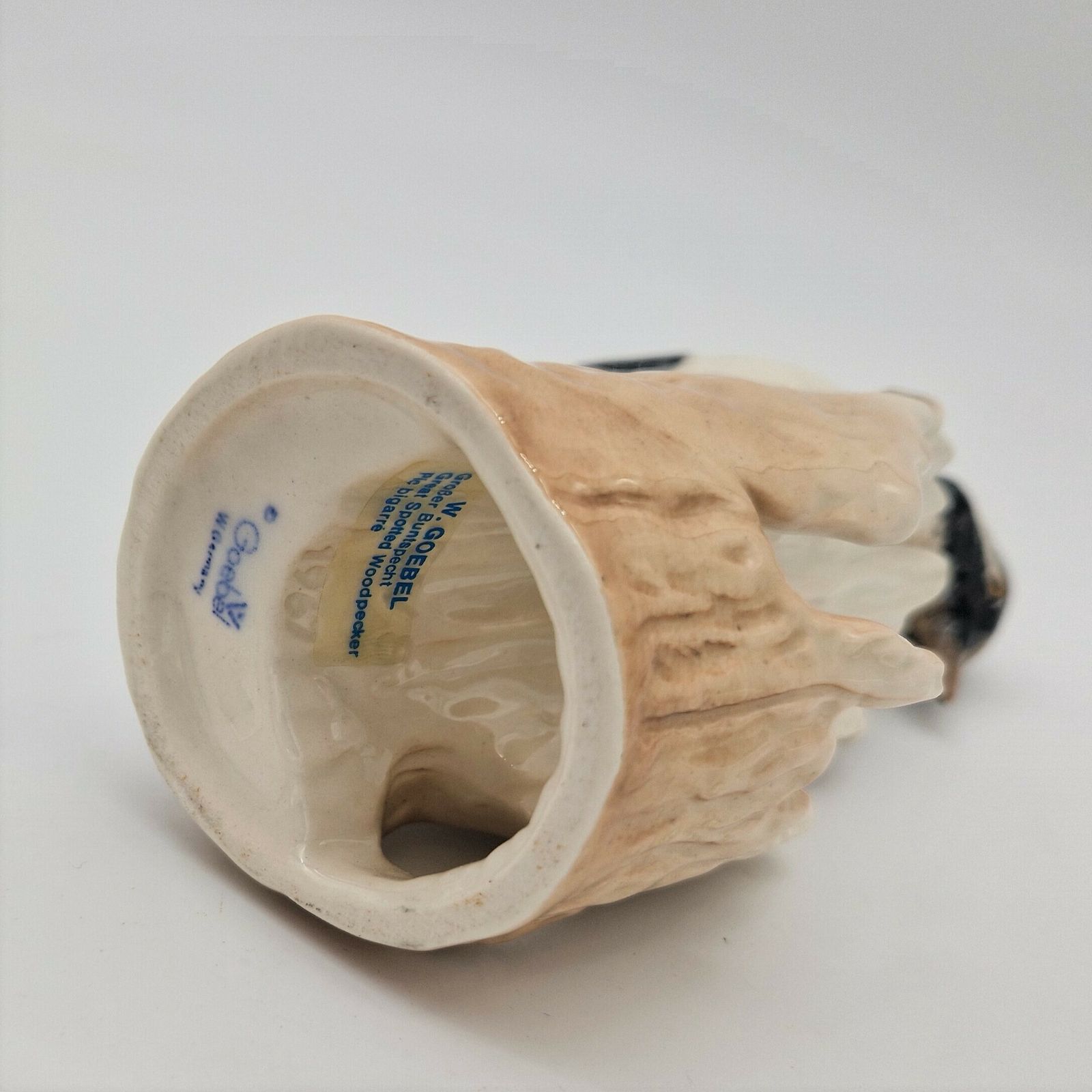 Porcelain Figure "Woodpecker" By Göbel. 1970   1975 photo buy