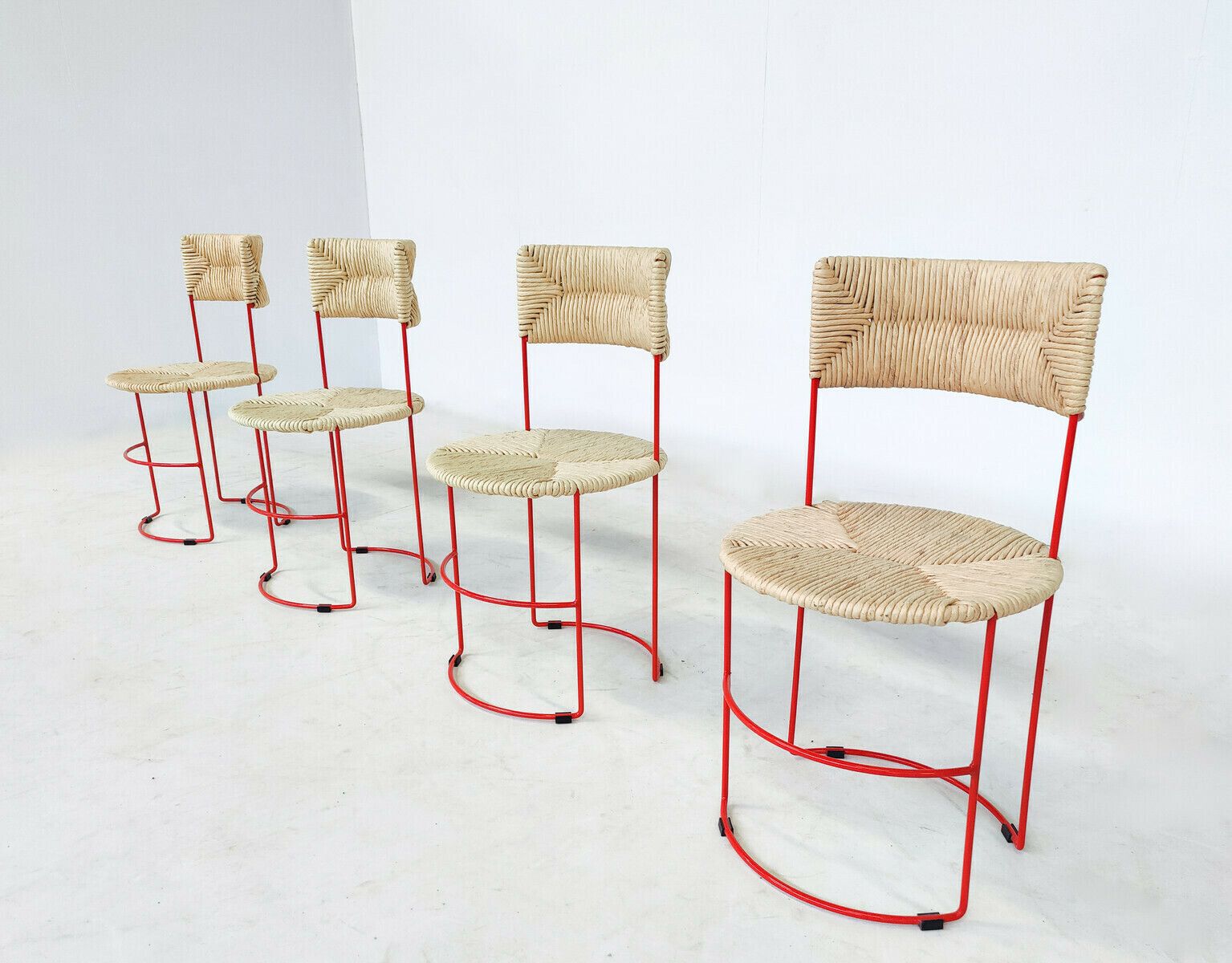 Set Of 4 Dining Chairs By Laura De Lorenzo & Stefano Stefani photo furniture