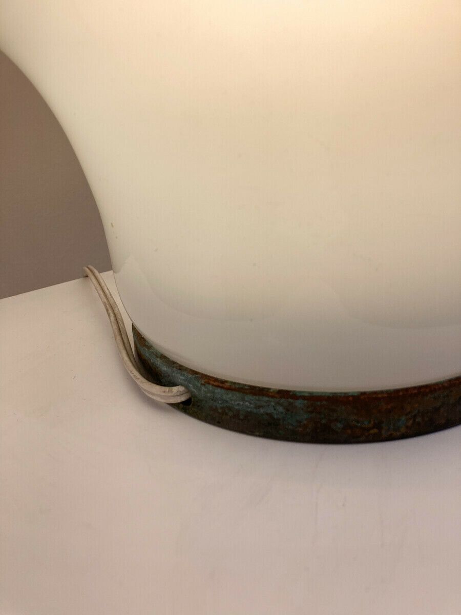 "Lotus" Murano Glass Table Lamp By Carlo Nason For Mazegga photo buy