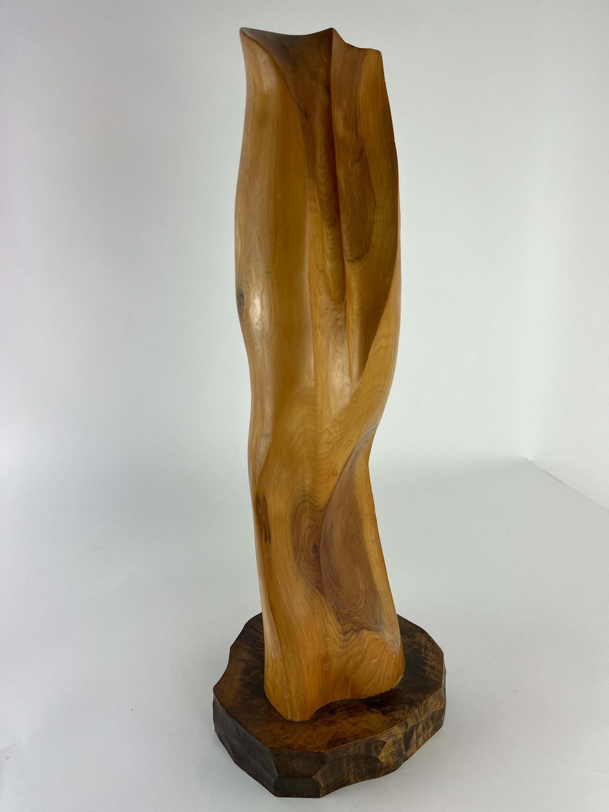 Russell Watson Handcrafted Sycamore Sculpture photo Art