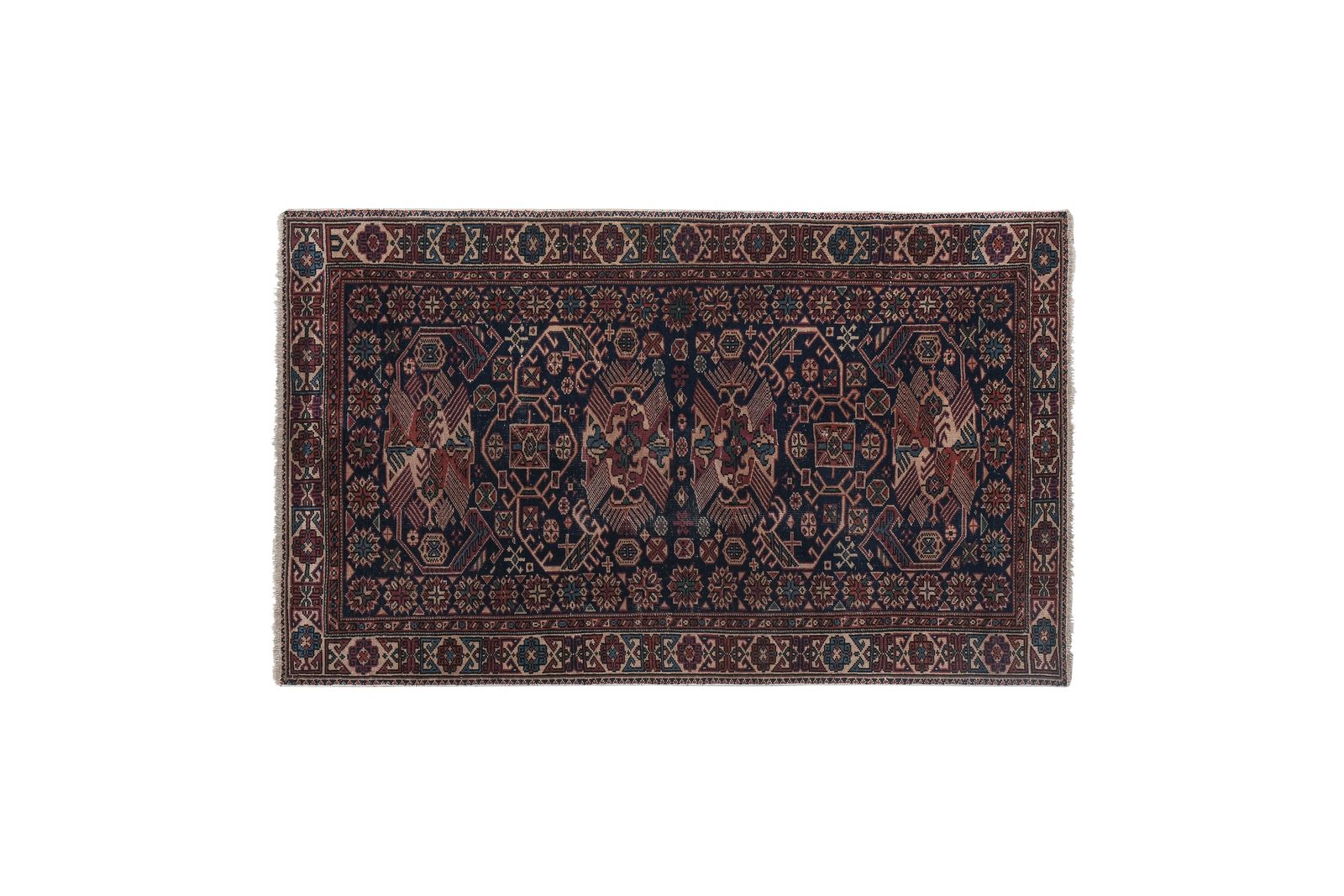 Vintage Caucasian Rug 3'11'' X 6'7'' photo for sale