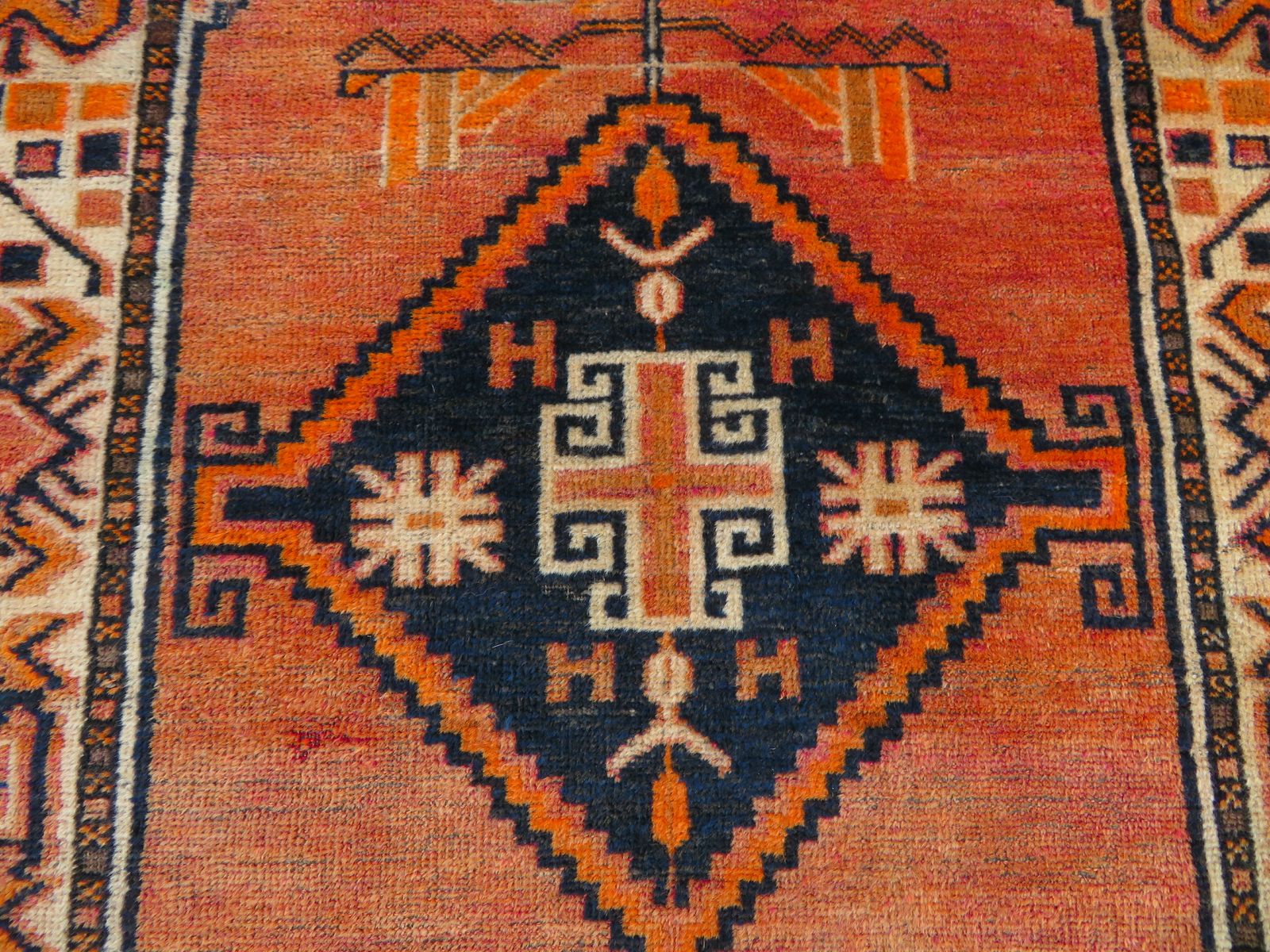 499.0 Antique Turkish Kurdish Village Rug. Malatya Province,Eastern Anatolia.162cm X 100cm. photo