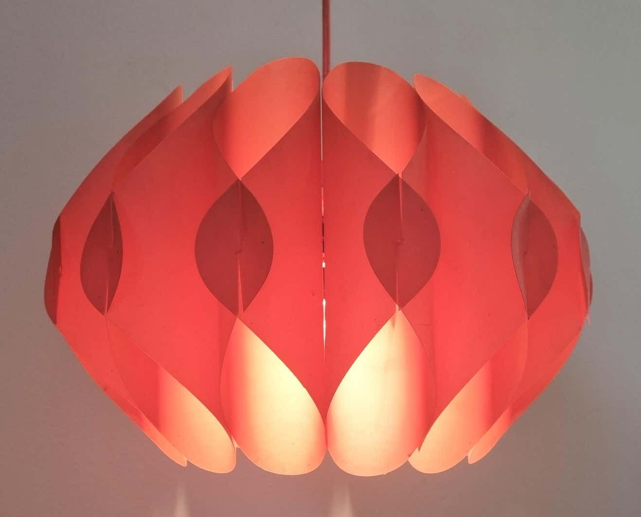 photo furniture Midcentury Pendant 'Butterfly' Lars Schiøler For Hoyrup, Denmark, 1960s