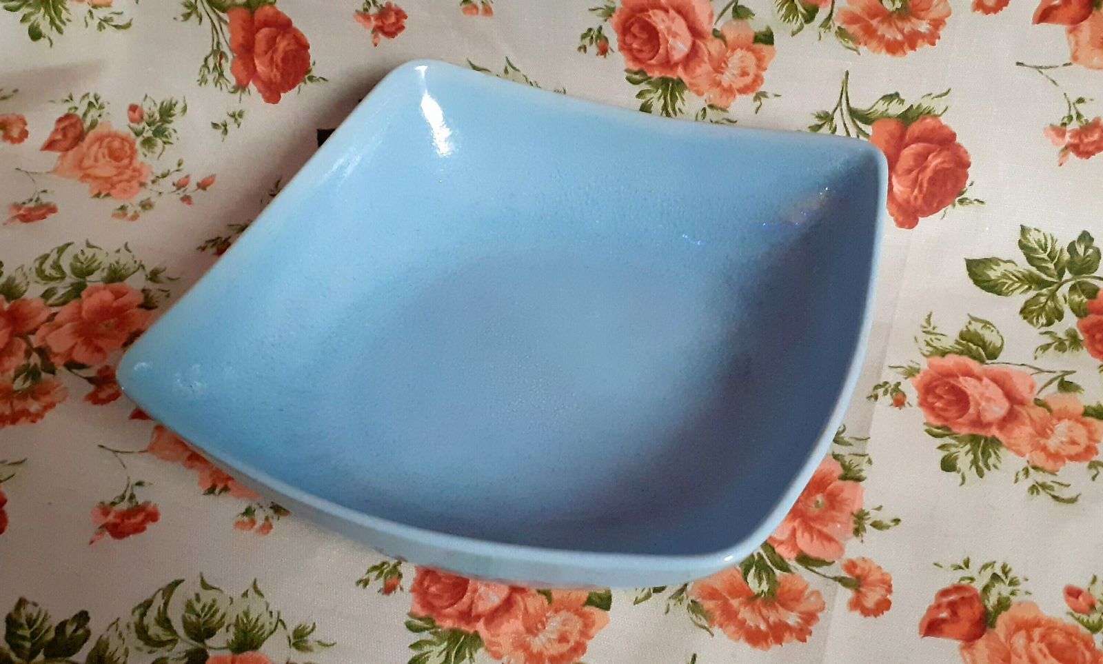 Blue Mid Century Studio Pottery Bowl By Ernestine Cannon photo furniture