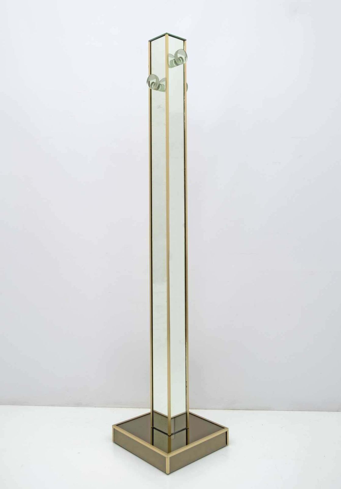 Decorvetro Mid Century Modern Italian Mirror Clothes Hangers, 1970s photo furniture