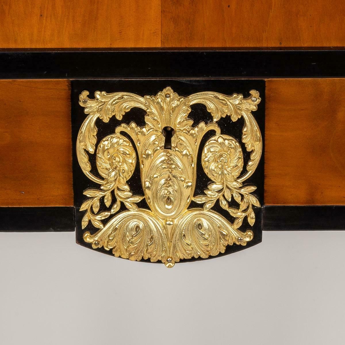 20th Century French Louis XVI Style Ormolu Cutlery Cabinet, C.1900 photo buy
