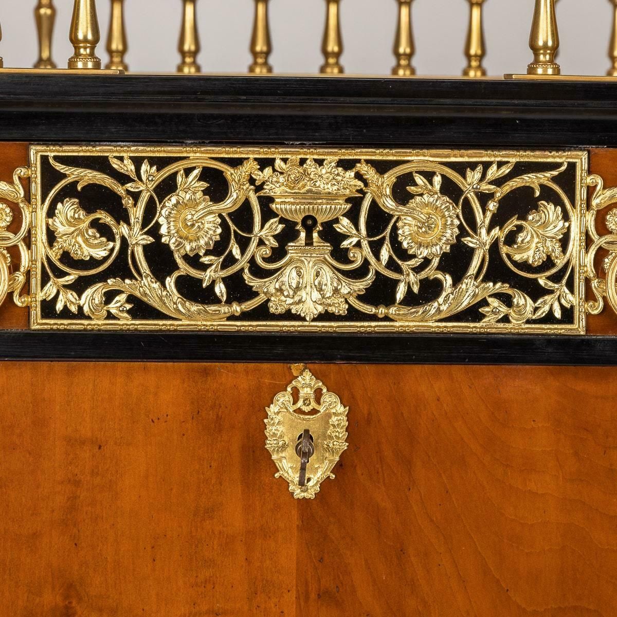 photo furniture 20th Century French Louis XVI Style Ormolu Cutlery Cabinet, C.1900