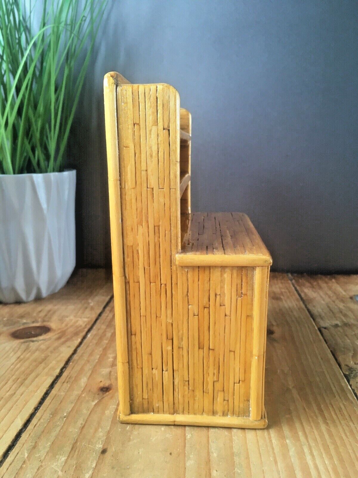 Mini Vintage Matchstick Scratch Built Model Welsh Dresser Dolls House Furniture photo for sale