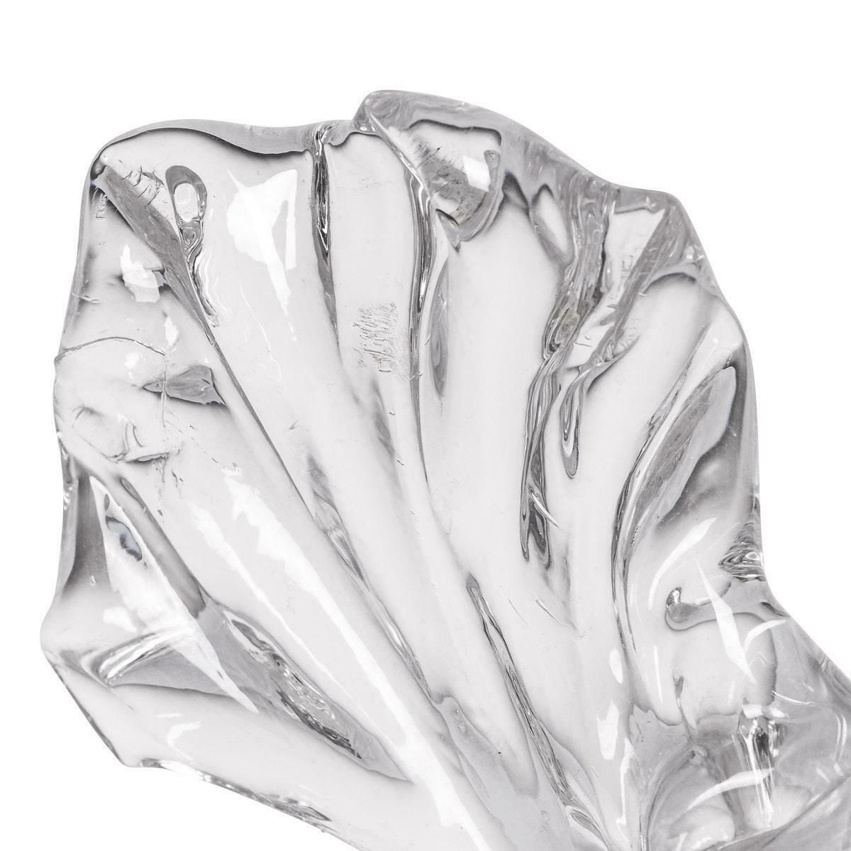 photo for sale 20th Century Saint Louis Crystal Fish By Jean Sala, (1895 1976)