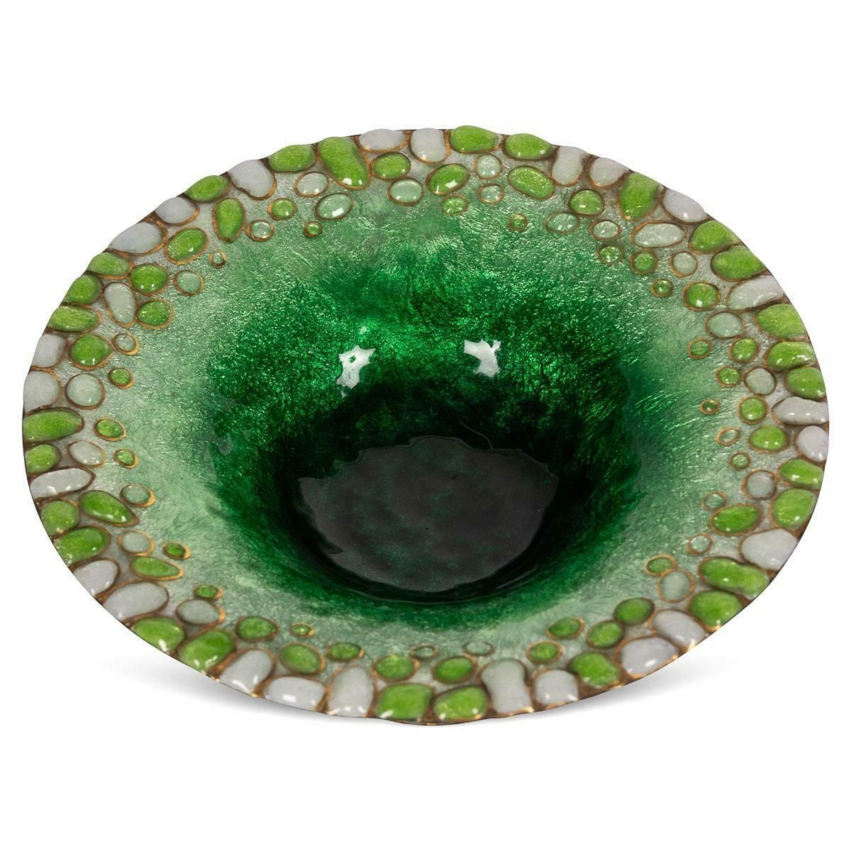 20th Century French Enamel Bowl By Duban Et Christel, C.1950 photo for sale